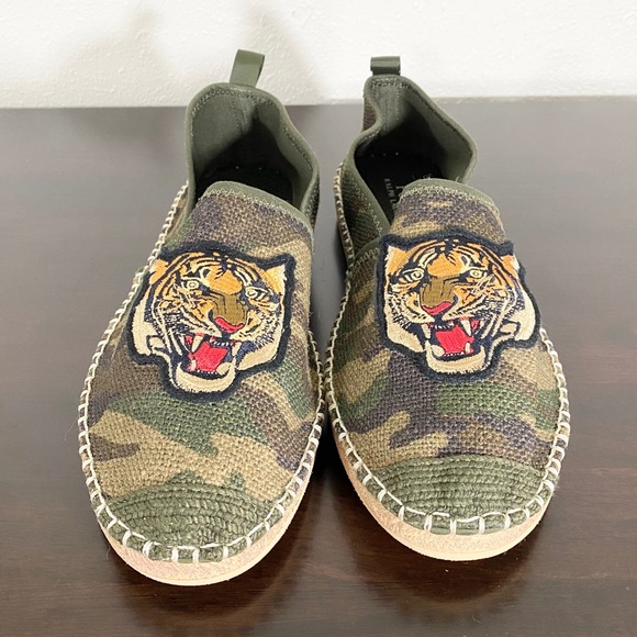polo camo espadrilles